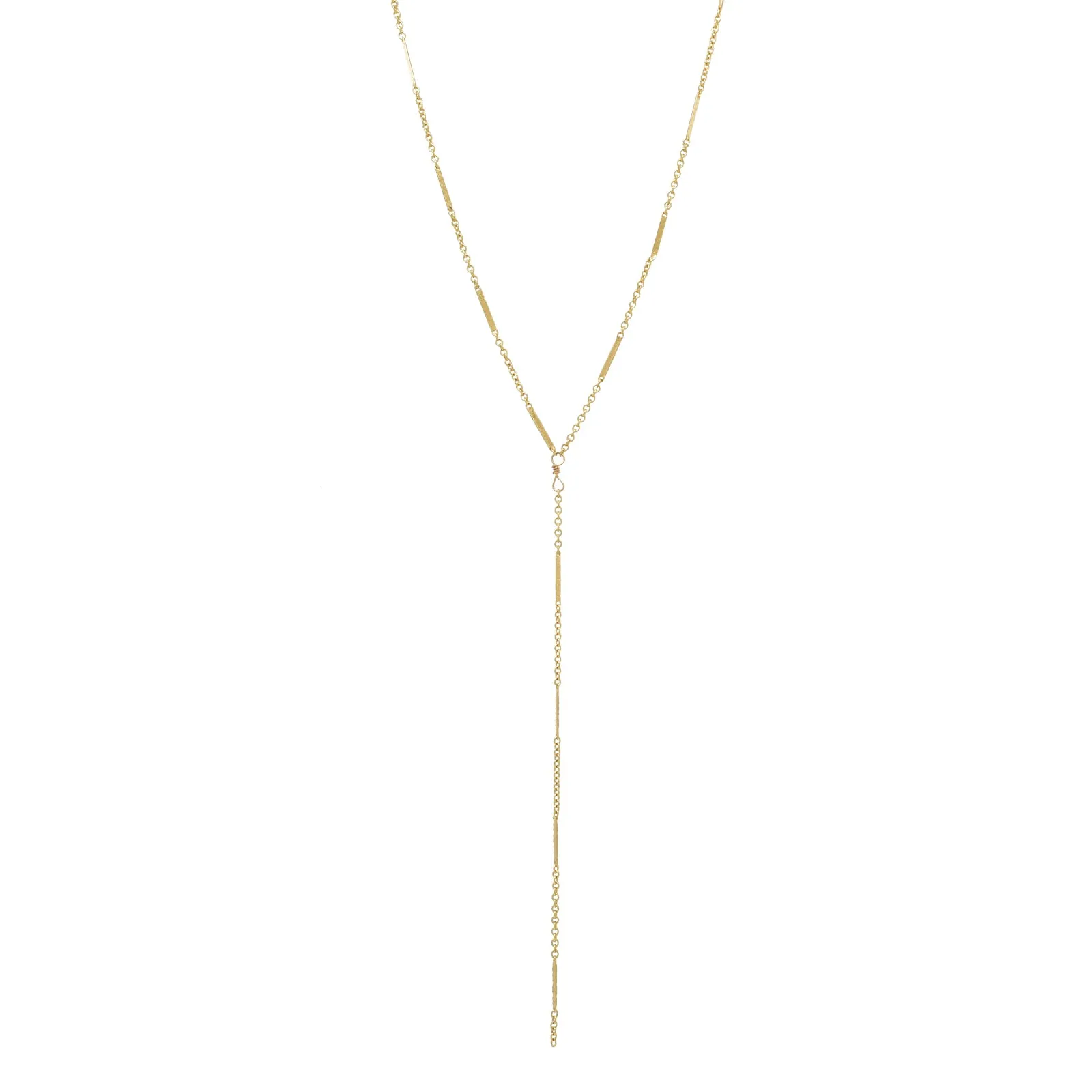 SALE - 10mm Bar / Link Y-Drop Necklace