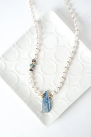Seaside Kyanite Pendant
