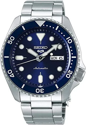 Seiko SRPD51 Seiko 5 Sports Men's Watch Silver-Tone 42.5mm Stainless Steel
