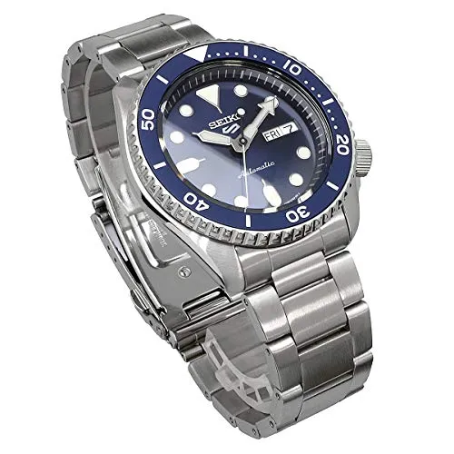 Seiko SRPD51 Seiko 5 Sports Men's Watch Silver-Tone 42.5mm Stainless Steel