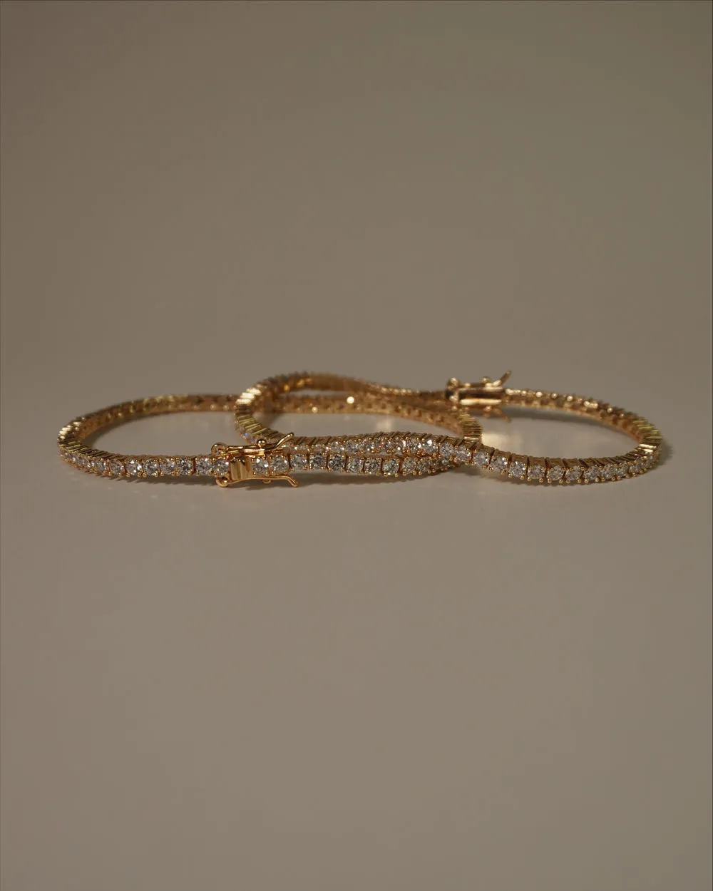 Serena Tennis Bracelet (White)