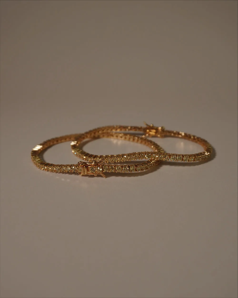 Serena Tennis Bracelet (Yellow)