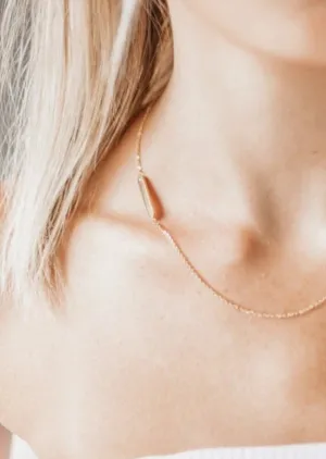 Sideways Name Necklace