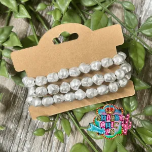 Silver Bracelet Set