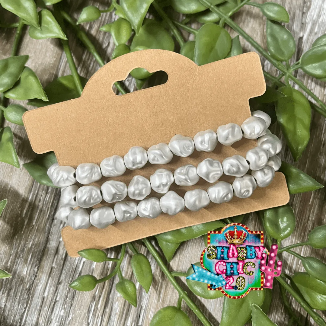 Silver Bracelet Set