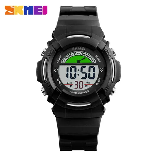 SKMEI Child Outdoor Digital Watch Fashion Waterproof Running Swim Children's Watches LED Casual Sport Wrist Watch For Boy Girls