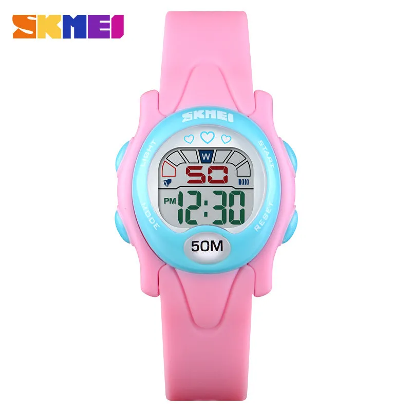 SKMEI Children Watch Waterproof Chronograph Sport Wristwatch Luxury Luminous Digital Watches For Kid Alarm Clock Montre Enfant