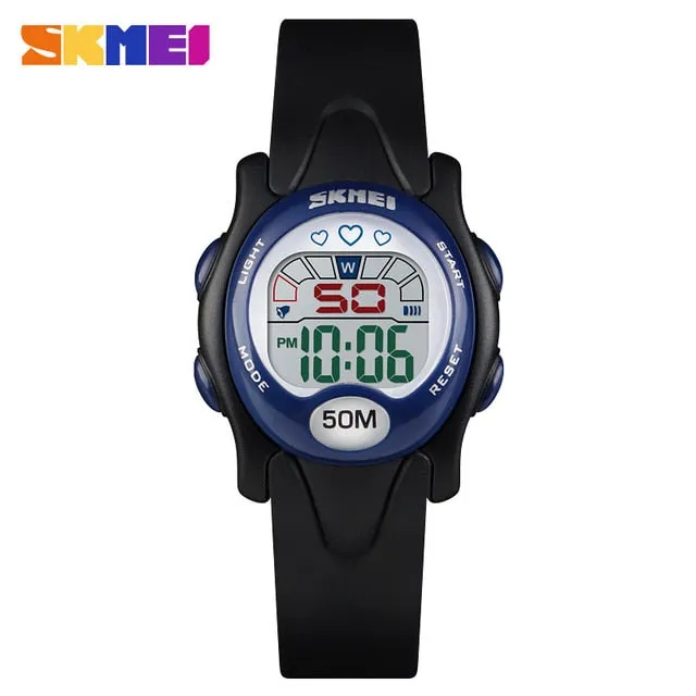 SKMEI Children Watch Waterproof Chronograph Sport Wristwatch Luxury Luminous Digital Watches For Kid Alarm Clock Montre Enfant