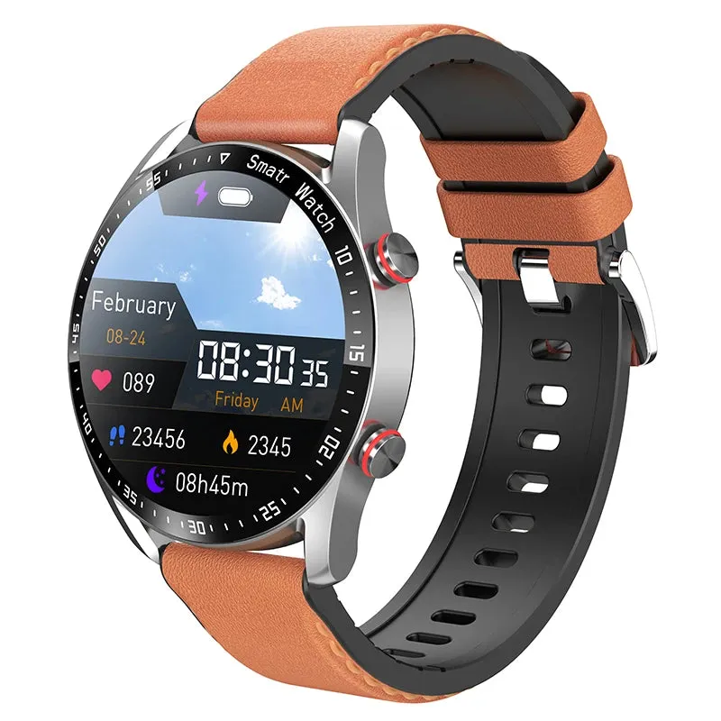 Smartwatch 1.5-Inch Full Touch Screen Bluetooth Call Business Fitness Sports Watch