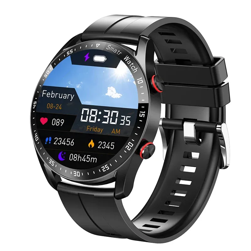 Smartwatch 1.5-Inch Full Touch Screen Bluetooth Call Business Fitness Sports Watch