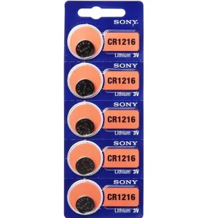 Sony CR1216 Lithium Coin Battery