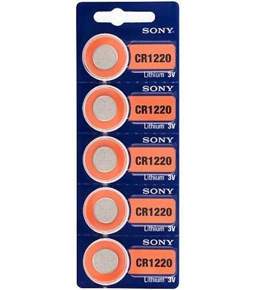 Sony CR1220 Lithium Coin Battery
