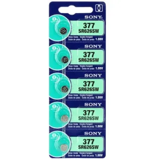 Sony SR626SW (377) Silver Oxide Battery
