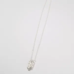 Stacked Bar Necklace - Choose Your Metal