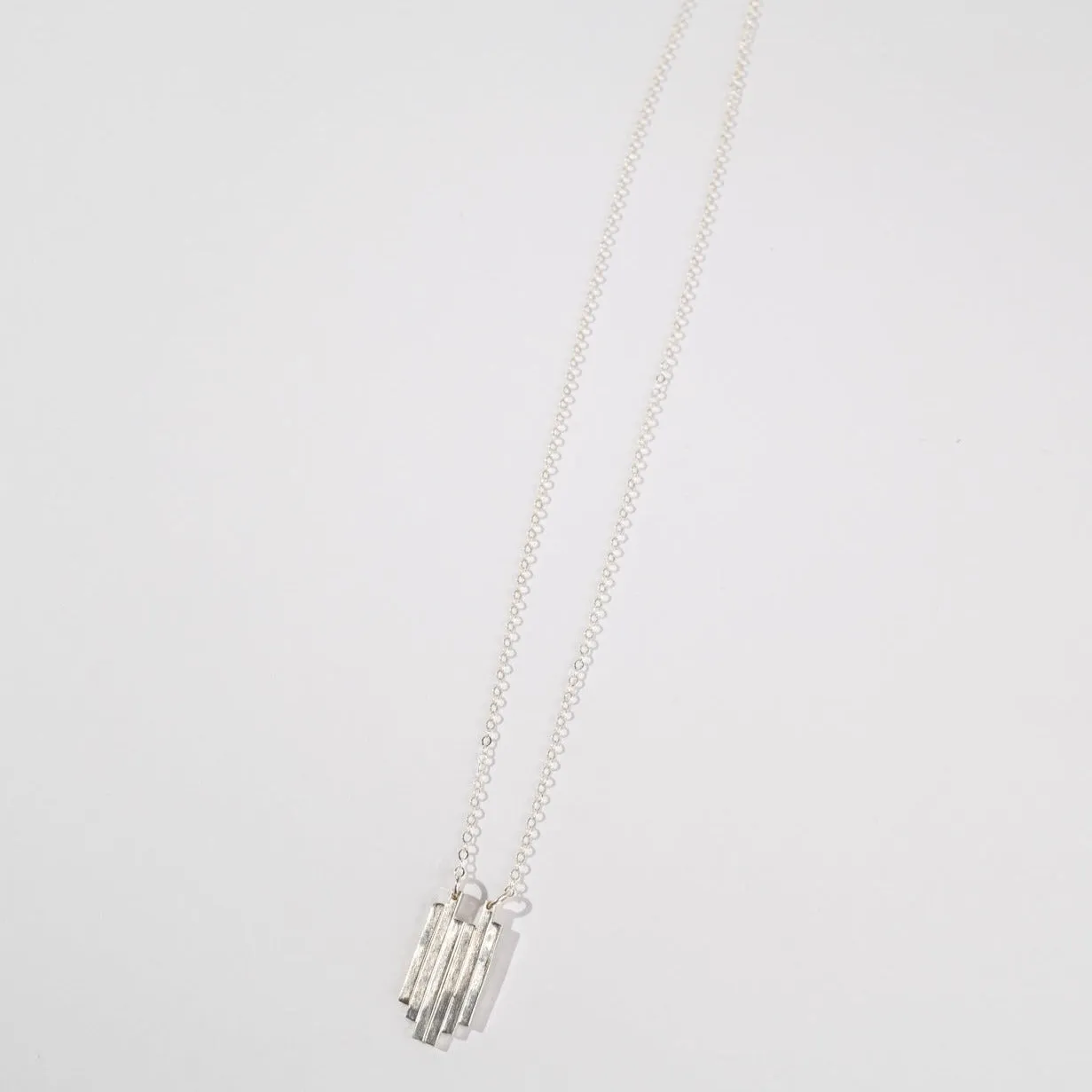 Stacked Bar Necklace - Choose Your Metal