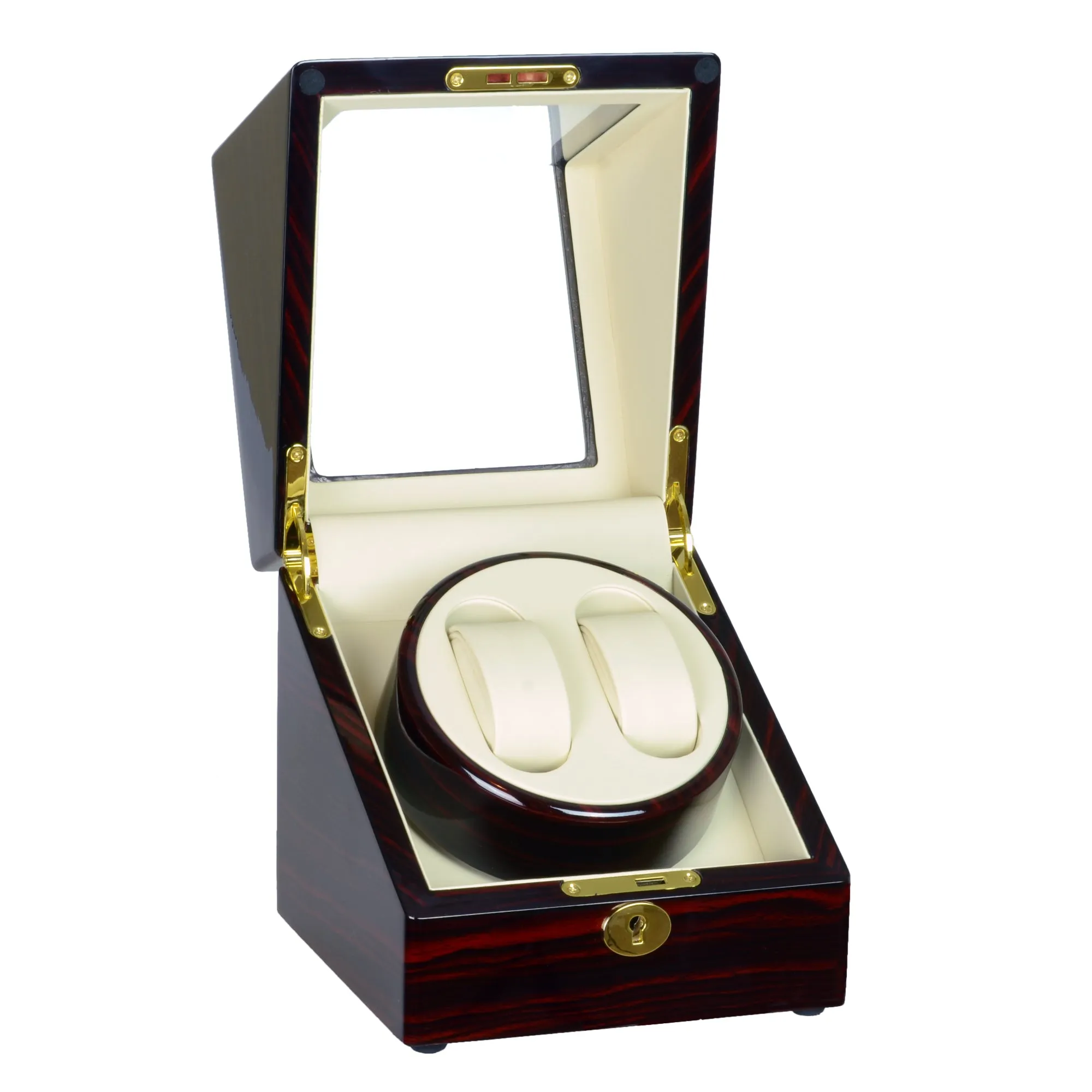 Steinhausen Heritage Double Watch Winder With Ultra Quiet Motor and Multiple Modes