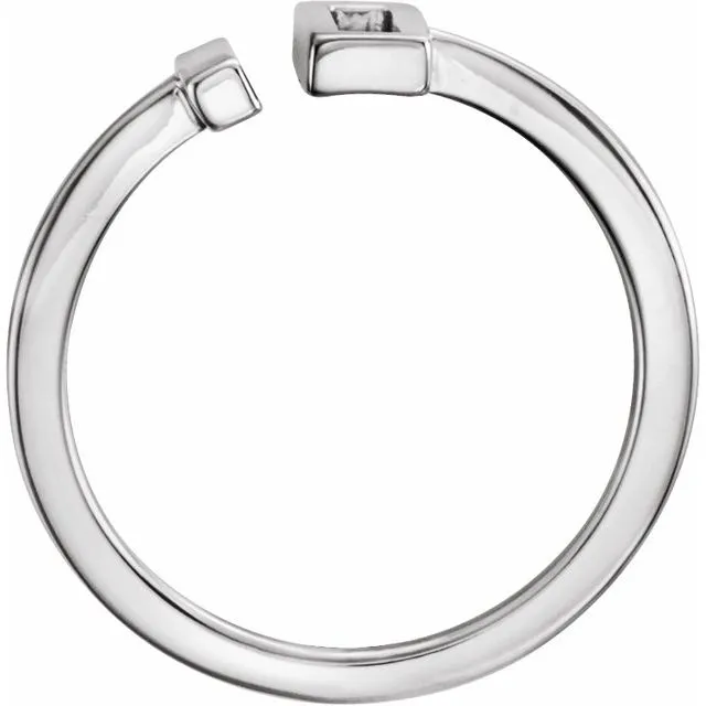 Sterling Silver Bar Ring