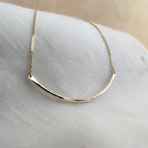 STIX Curved Bar Necklace