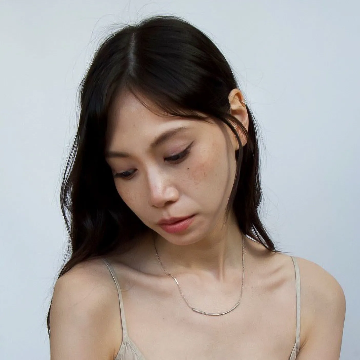 STIX Curved Bar Necklace