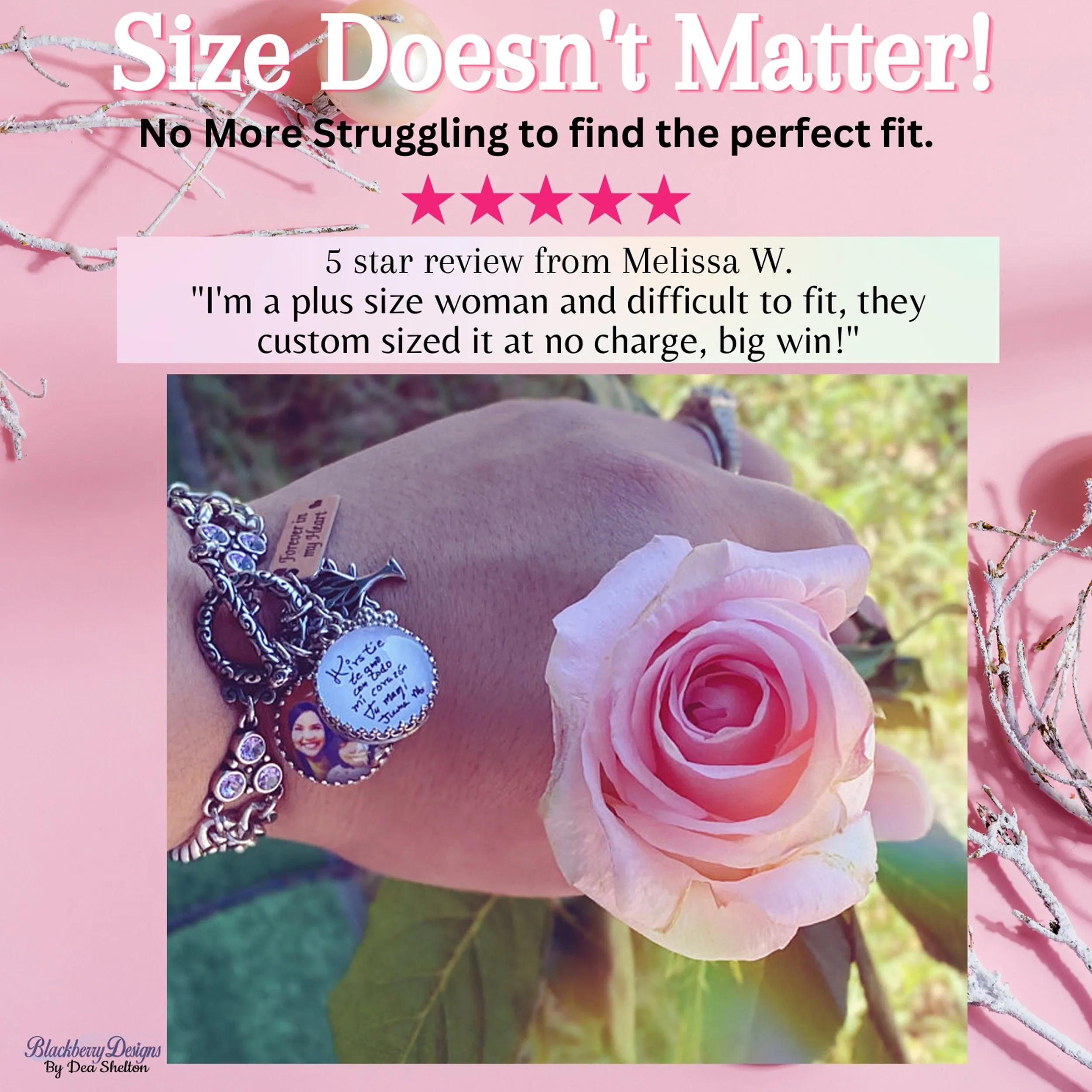 Sunny Sunflower Charm Bracelet