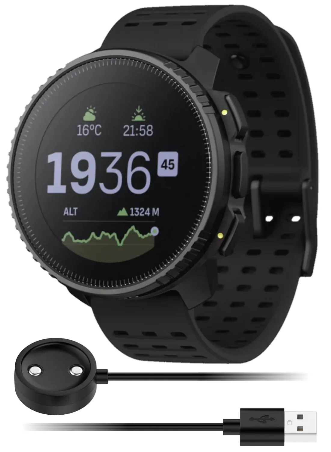 SUUNTO Vertical Adventure GPS Watch, Large Screen, Offline Maps, Solar Charging, Wearable4U