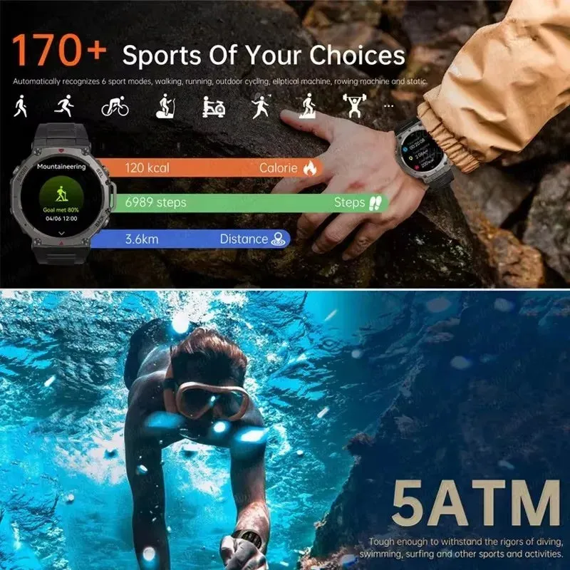 T-Rex 3 Built-in Dual-band GPS Smart Watch