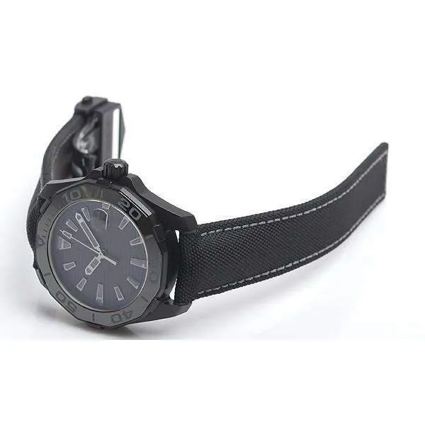 TAG HEUER AQUARACER AUTOMATIC BLACK MEN WATCH WAY218B.FC6364