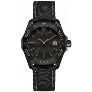 TAG HEUER AQUARACER AUTOMATIC BLACK MEN WATCH WAY218B.FC6364