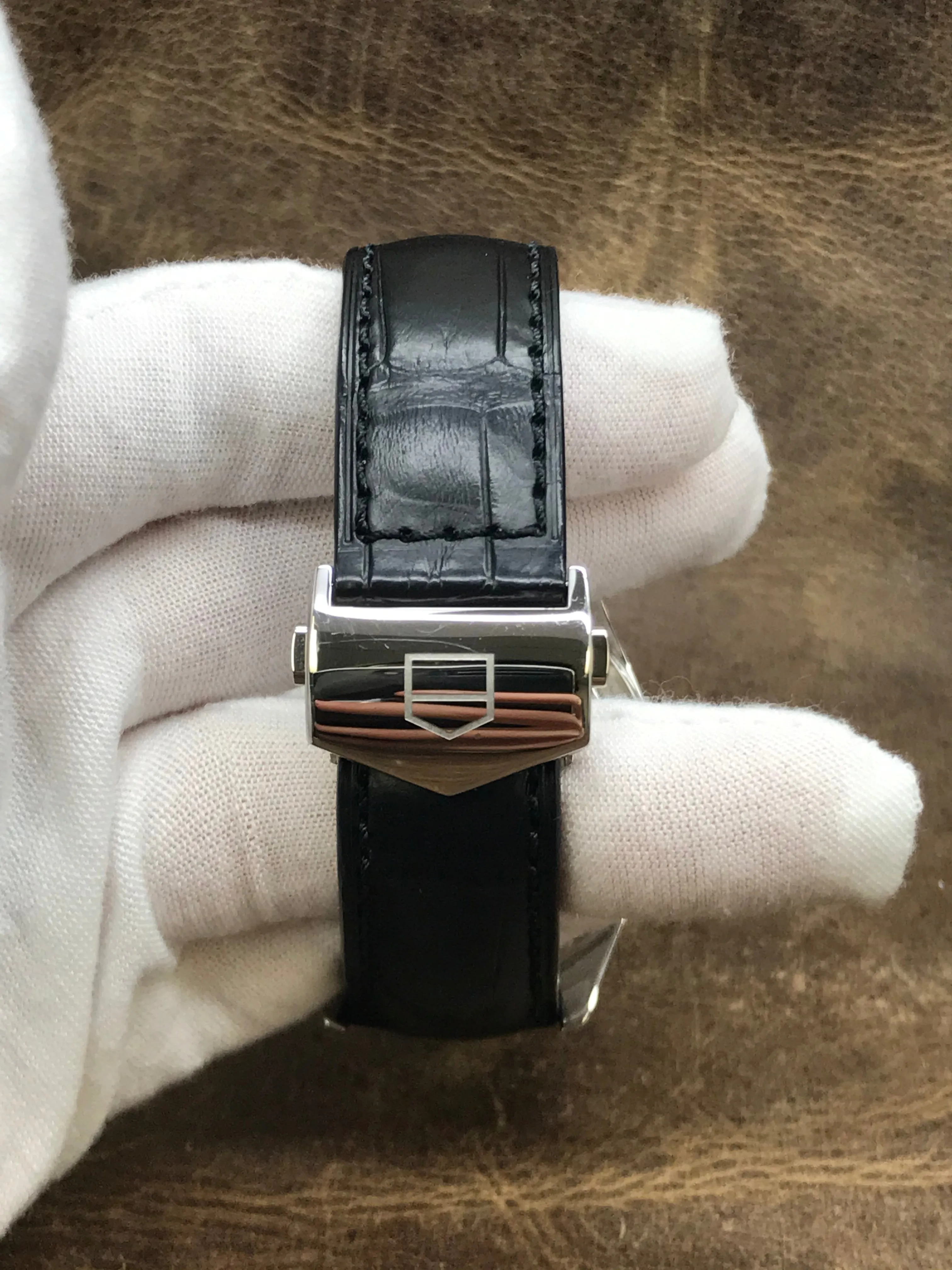 TAG Heuer Carrera Chronograph Calibre 1887 CAR2111-3 Silver Dial Automatic Men's Watch
