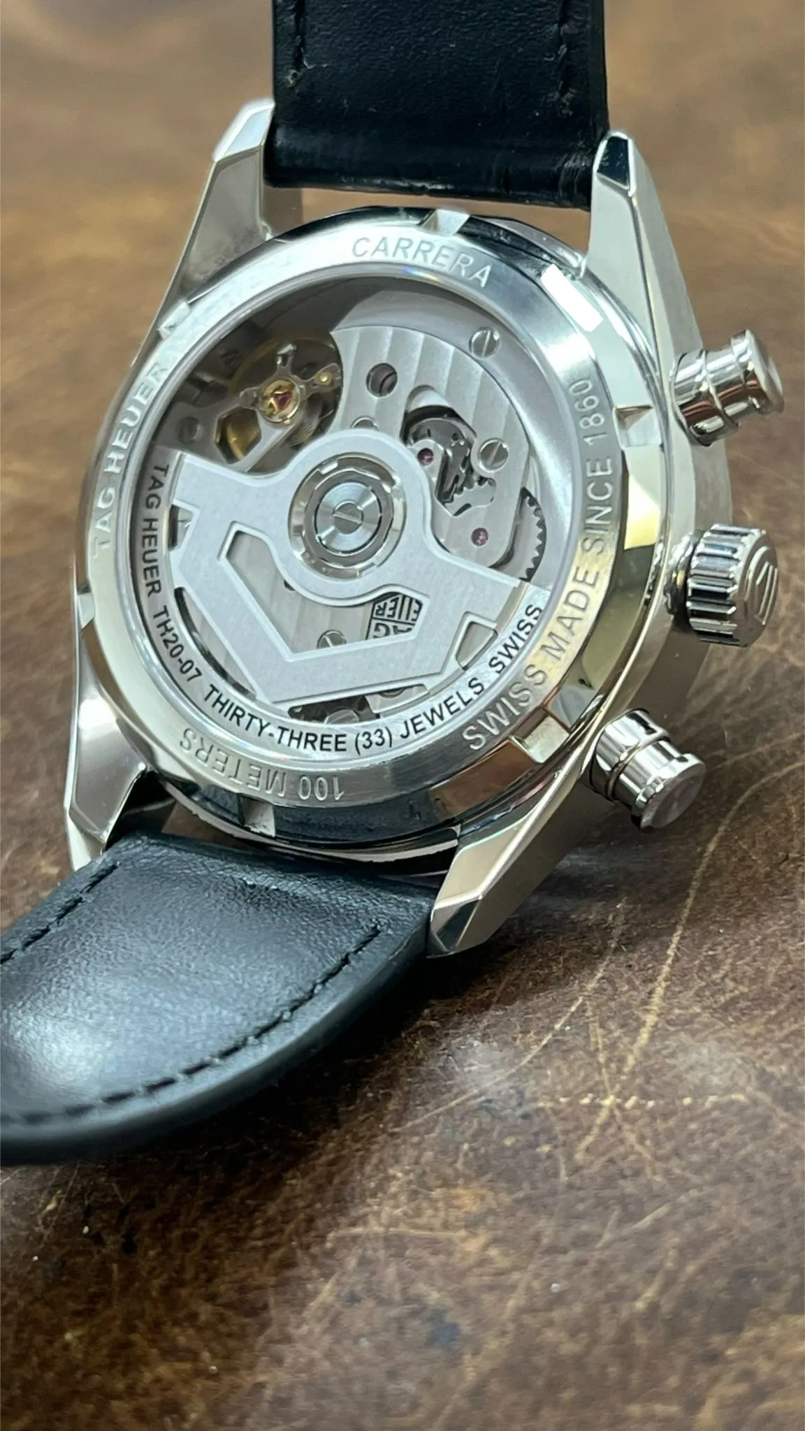 TAG Heuer Carrera Chronograph Glassbox 39mm CBS2211.FC6545 Green Dial Automatic Men's Watch