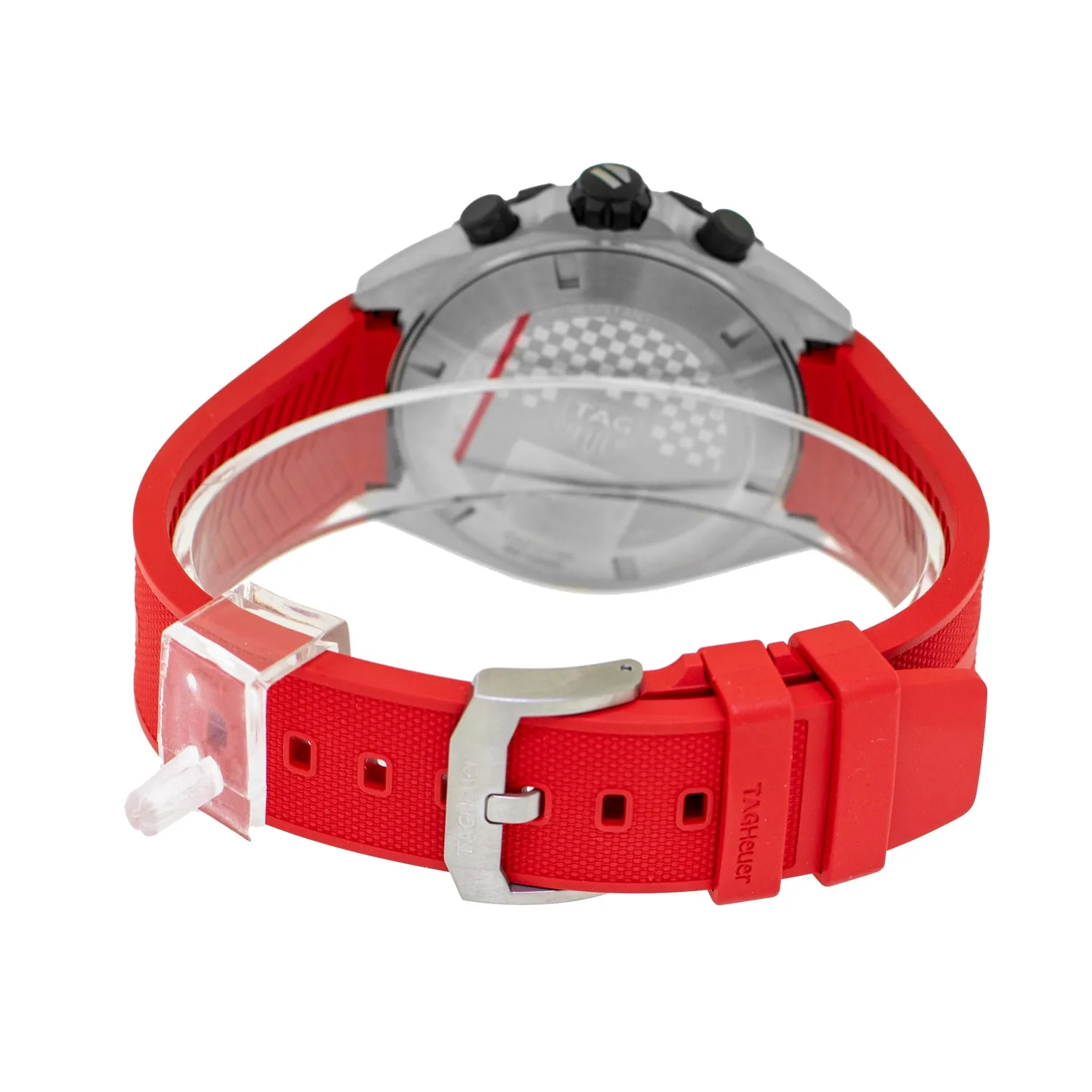 TAG Heuer Formula 1 Chronograph 43mm Stainless Steel with Red Dial CAZ101AN.FT8055