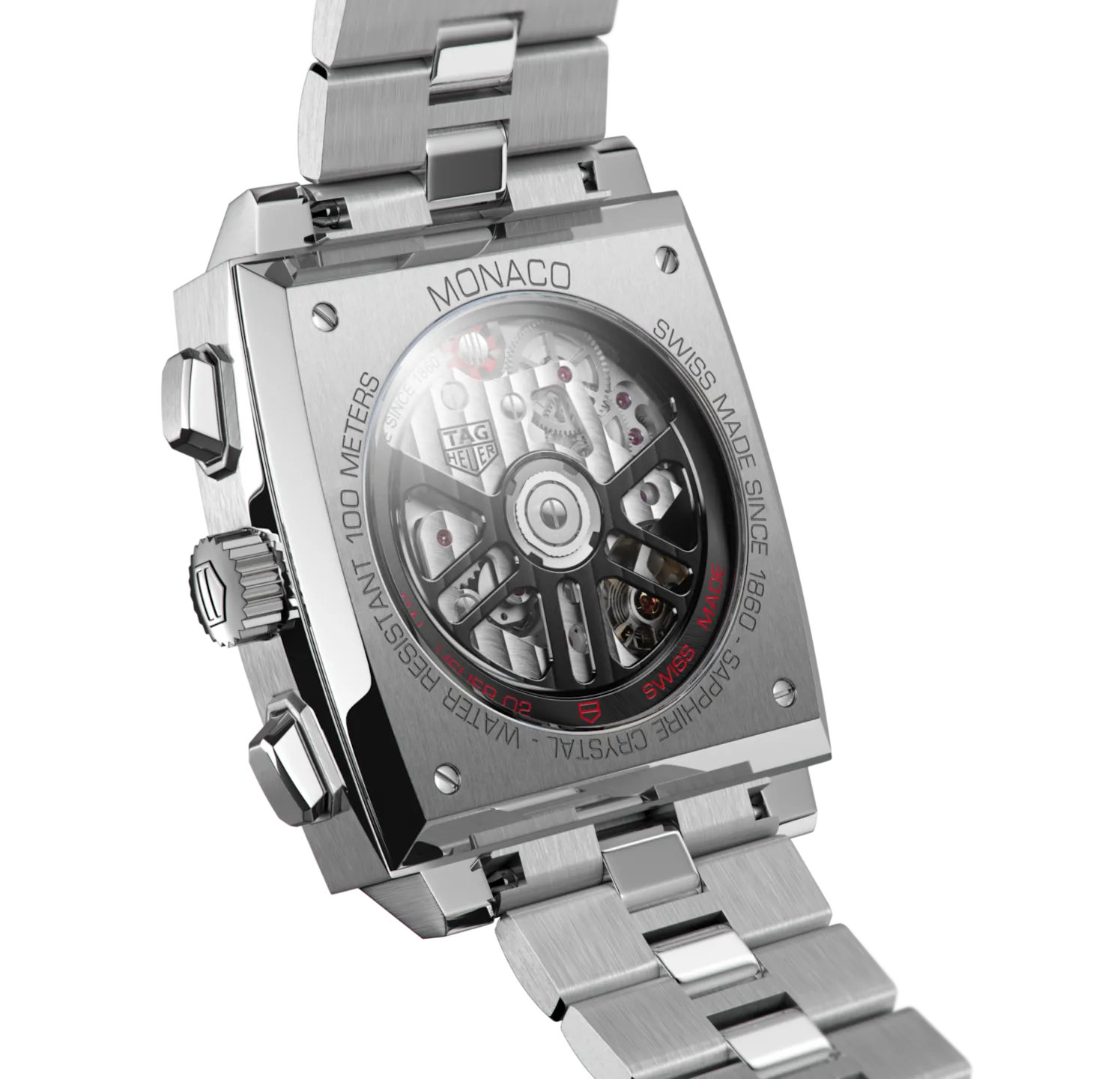 TAG Heuer Monaco Chronograph Watch with Blue Dial
