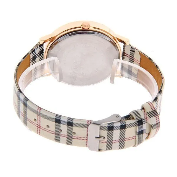 test-kobiet zegarka Women's Watches Women Leather Strap Analog Quartz Ladies Wrist Watches Fashion Brand Luxury Watch reloj mujer