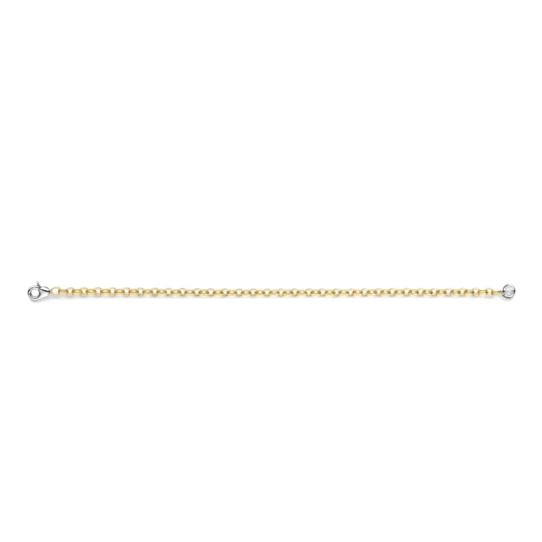 TI SENTO Bracelet in Yellow Gold-Plated Silver, 23068SY