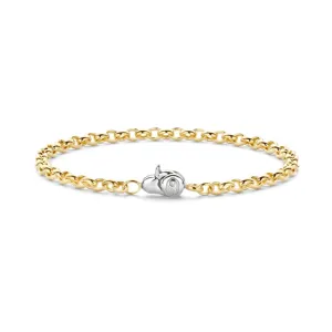 TI SENTO Bracelet in Yellow Gold-Plated Silver, 23068SY