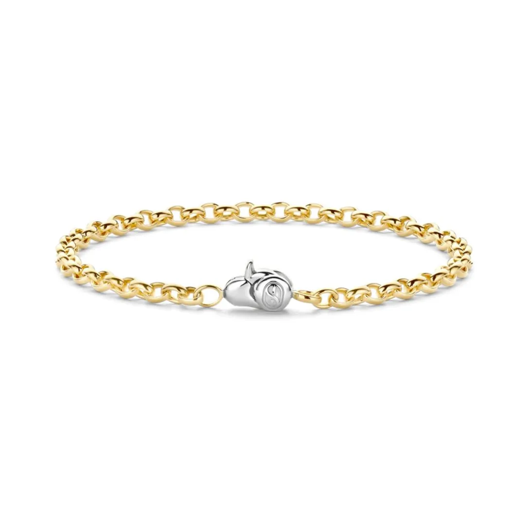 TI SENTO Bracelet in Yellow Gold-Plated Silver, 23068SY