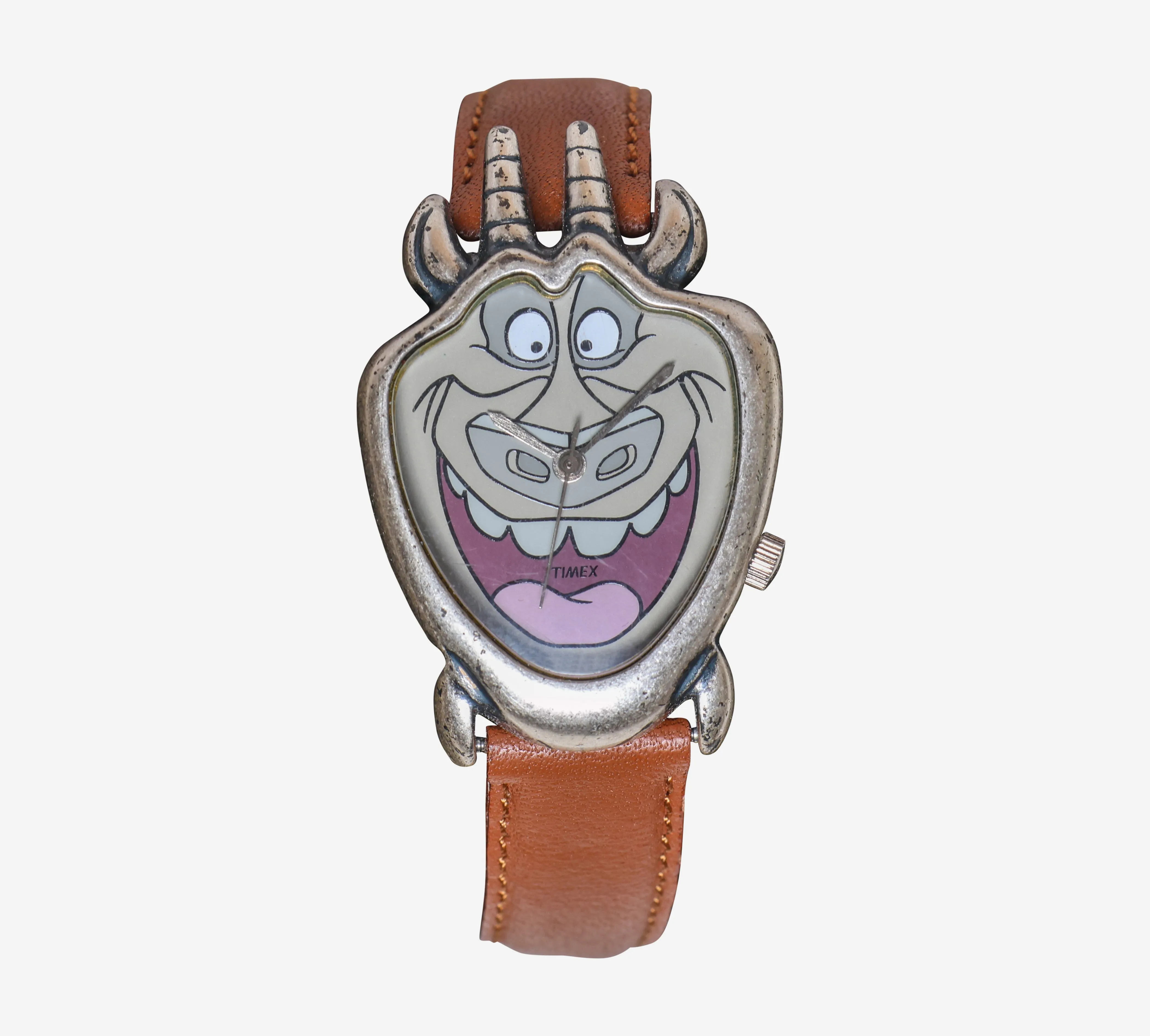 Timex Rewound Hunchback of Notre Dame Gray and Brown Quartz Analog  Watch
