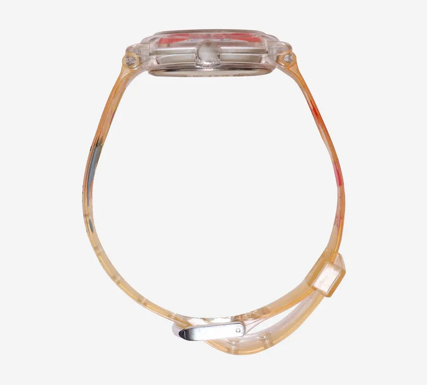 Timex Rewound Kids Winnie The Pooh Clear and White Quartz Analog Watch