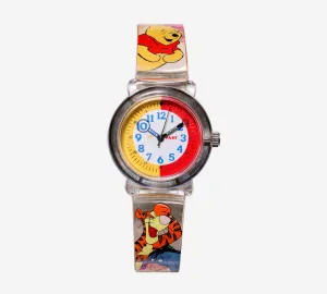 Timex Rewound Kids Winnie The Pooh Clear and White Quartz Analog Watch