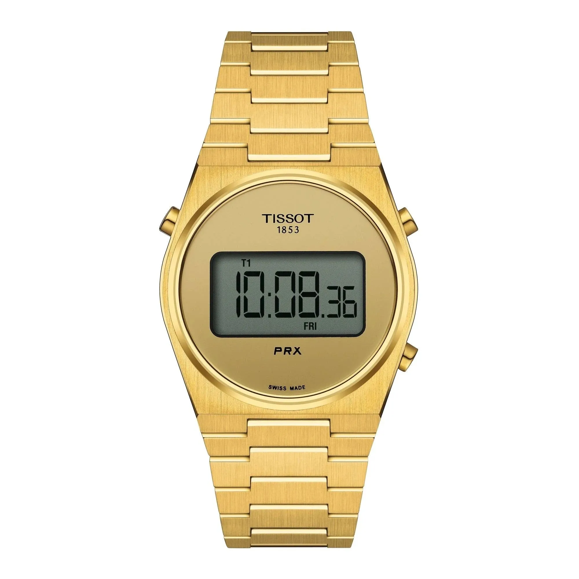 Tissot PRX Digital (35mm) Gold Tone Watch