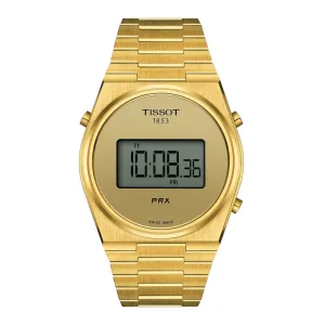Tissot PRX Digital (40mm) Mens Gold Tone Watch
