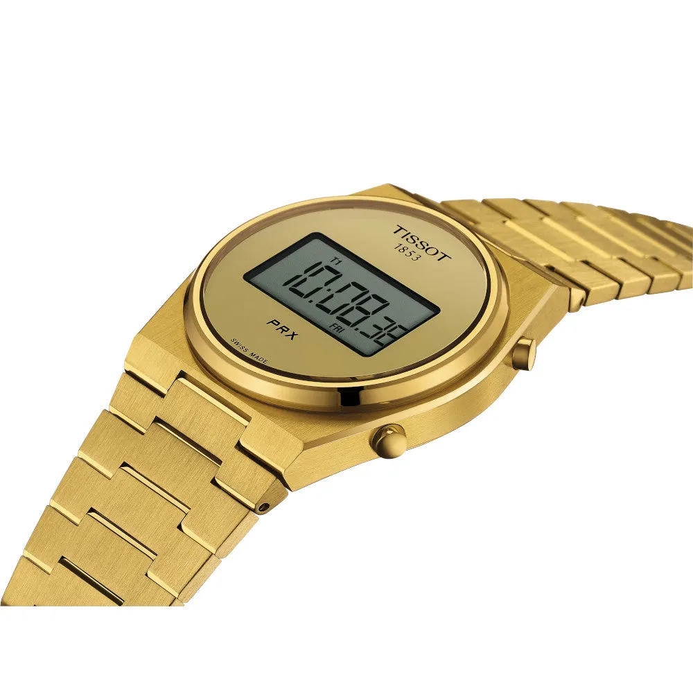 Tissot PRX Digital (40mm) Mens Gold Tone Watch