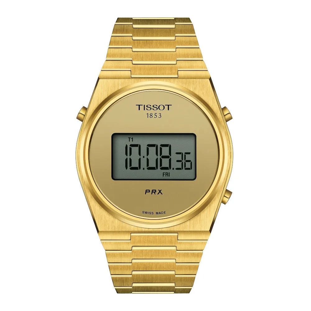Tissot PRX Digital (40mm) Mens Gold Tone Watch