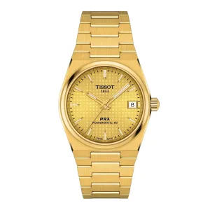 Tissot PRX Powermatic 80 (35mm) Gold Tone Watch
