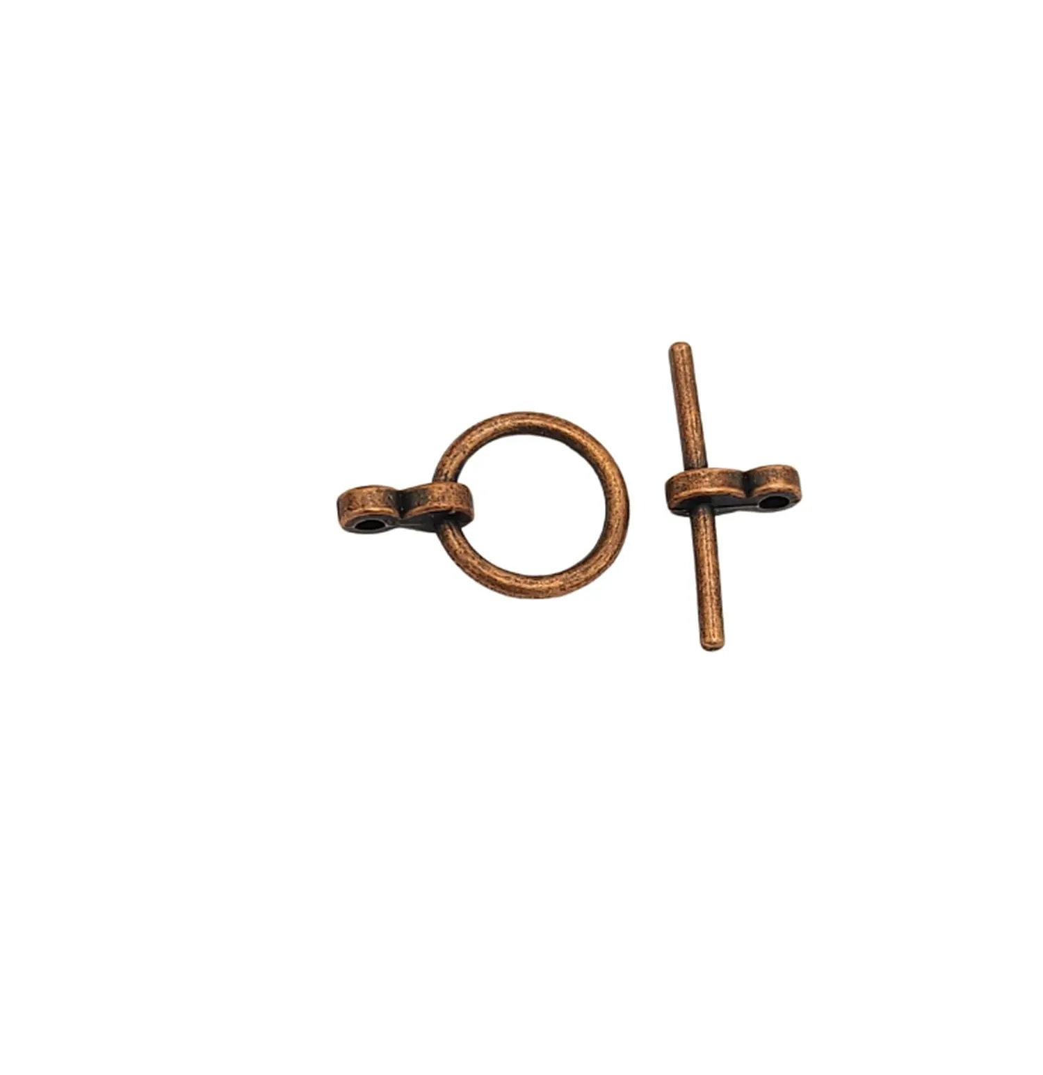 Toggle T-Bar Clasp Round Jewelry Making Supply.