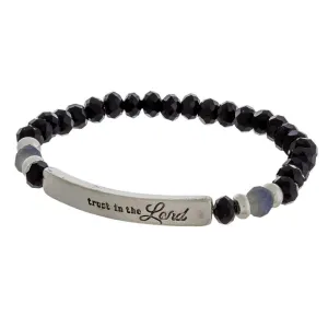 Trust in the Lord Inspirational Bracelet