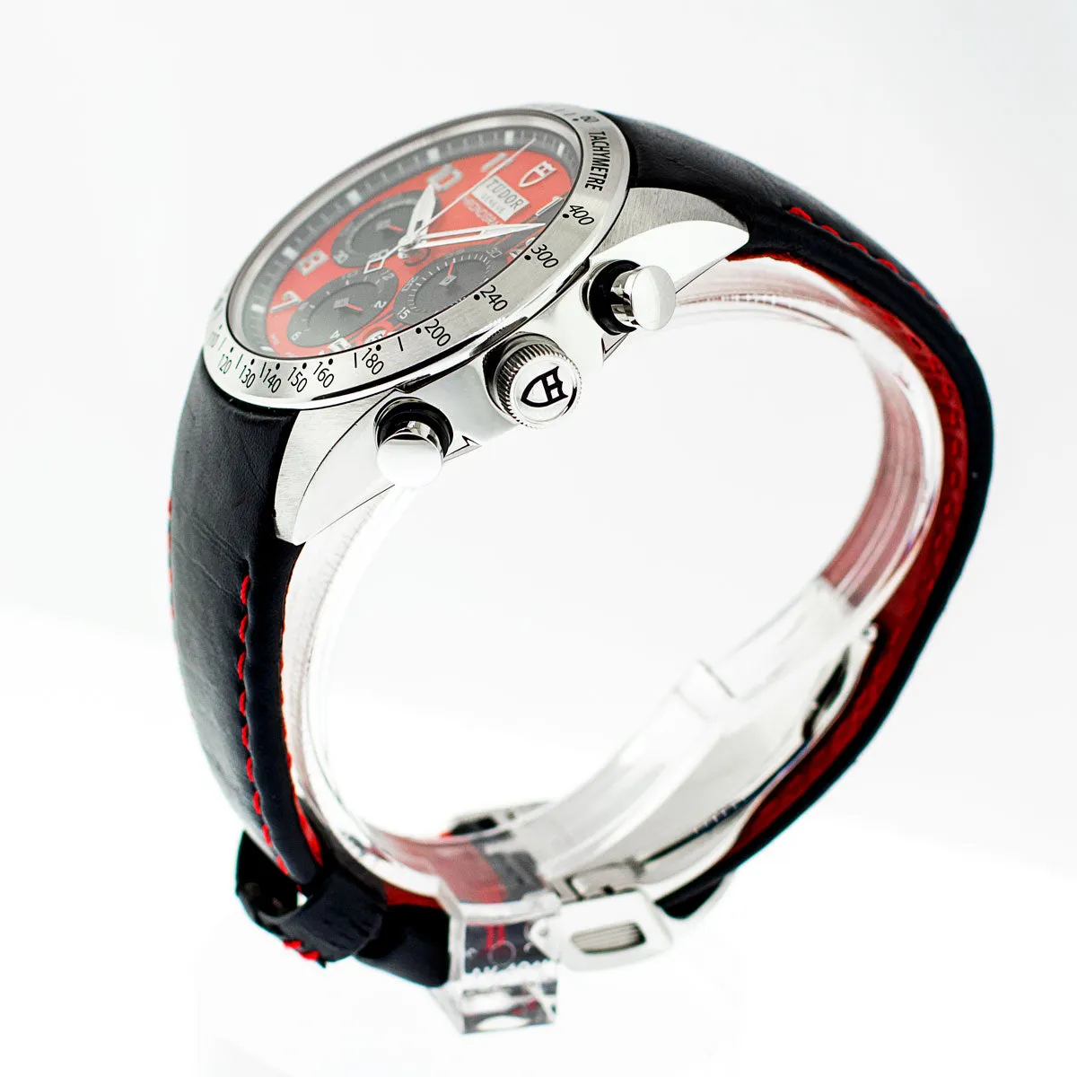 Tudor Fastrider Chronograph Ducati Special Edition 42mm Stainless Steel Red Dial 42000D