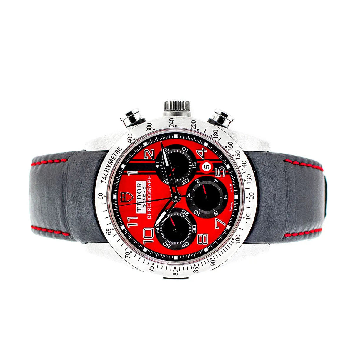 Tudor Fastrider Chronograph Ducati Special Edition 42mm Stainless Steel Red Dial 42000D