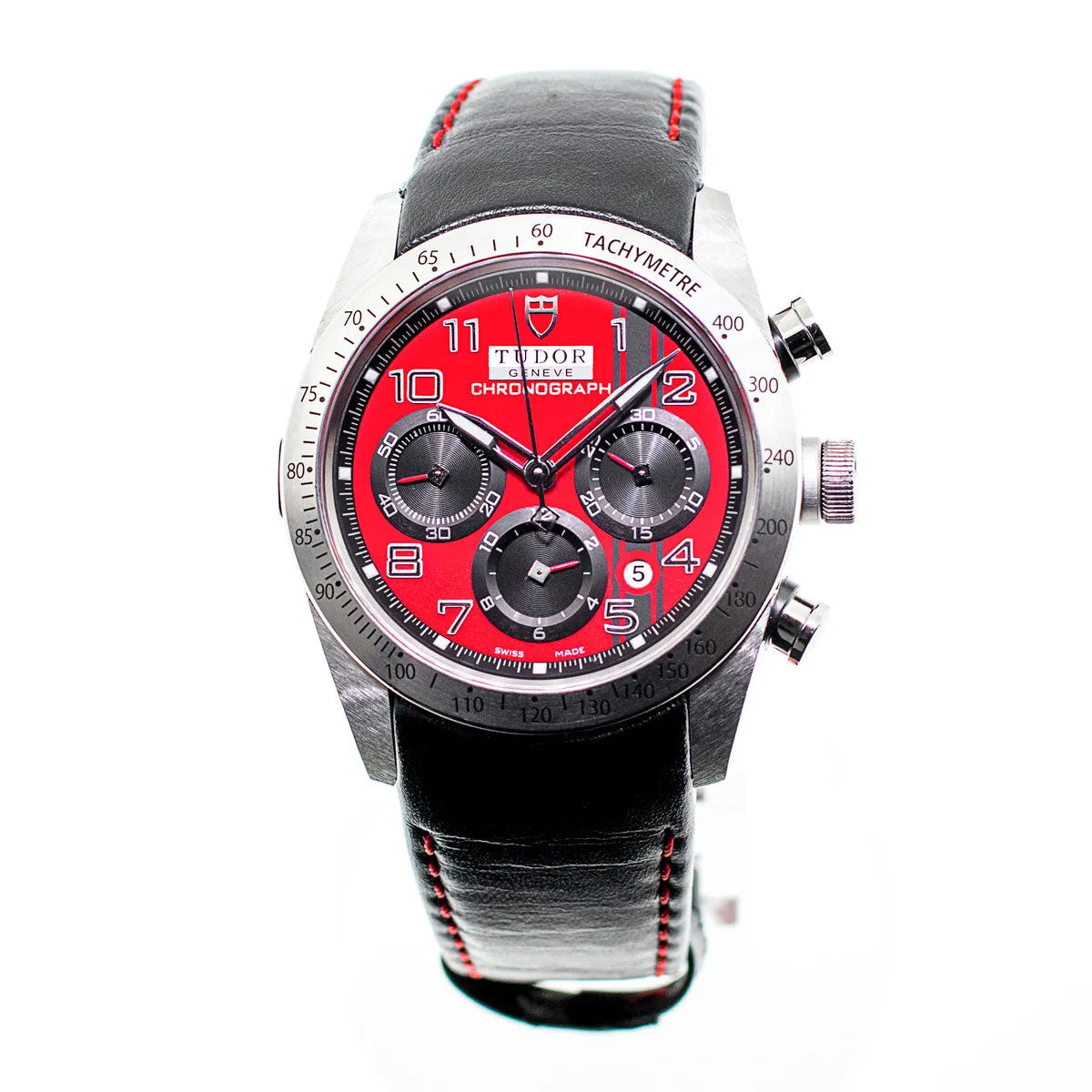 Tudor Fastrider Chronograph Ducati Special Edition 42mm Stainless Steel Red Dial 42000D