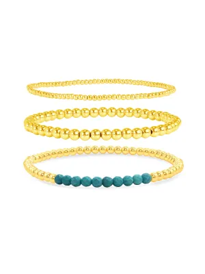 Turquoise Bracelet Set